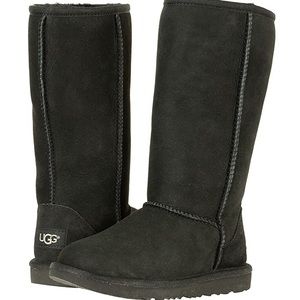 New Black Classic Tall Uggs